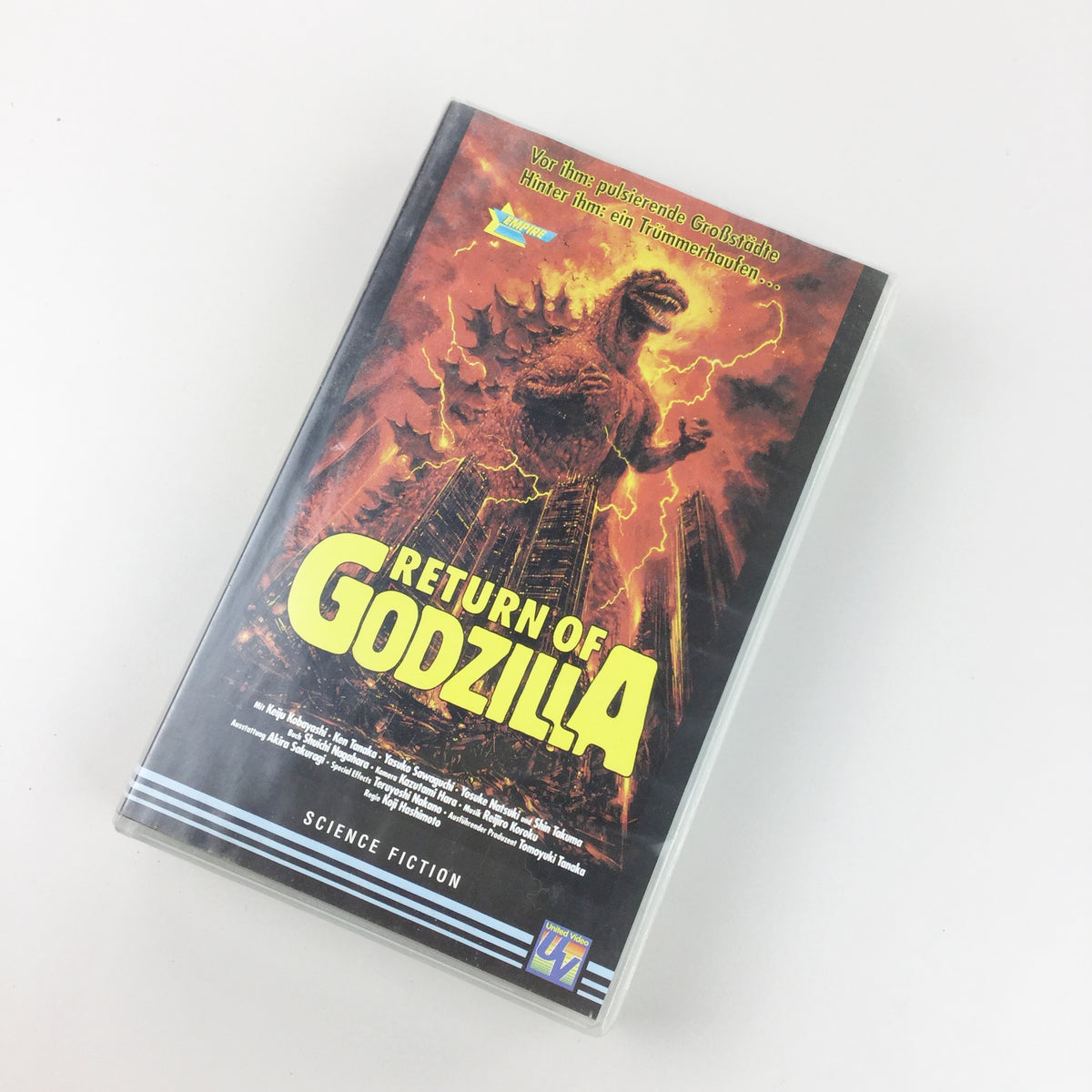 the return of godzilla dvd