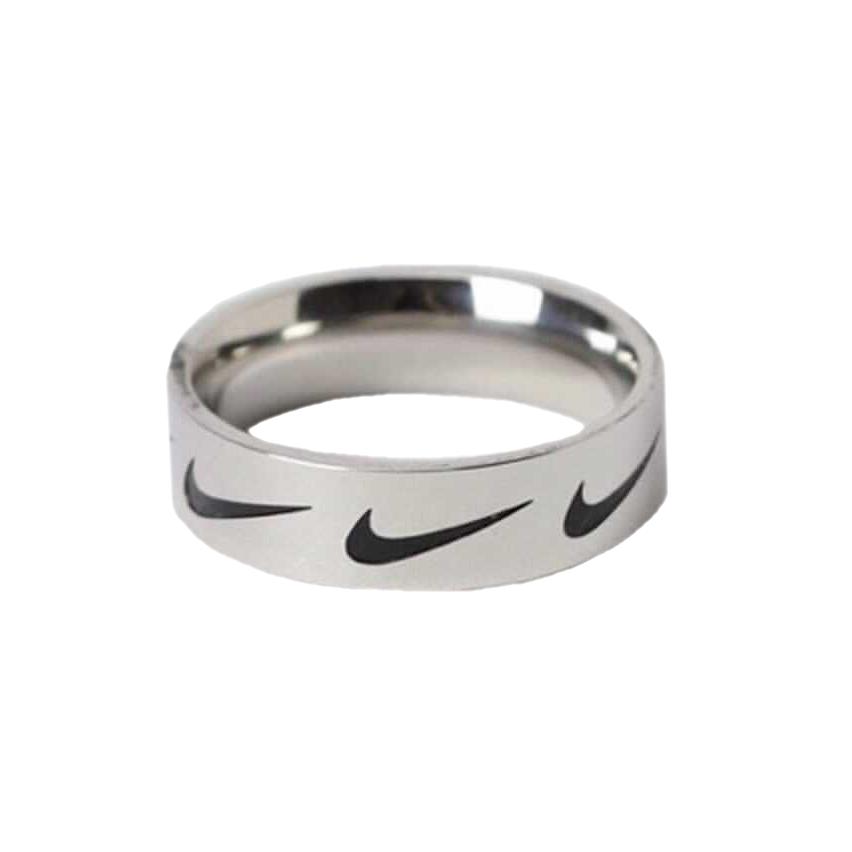 Nike Swoosh Ring Silver