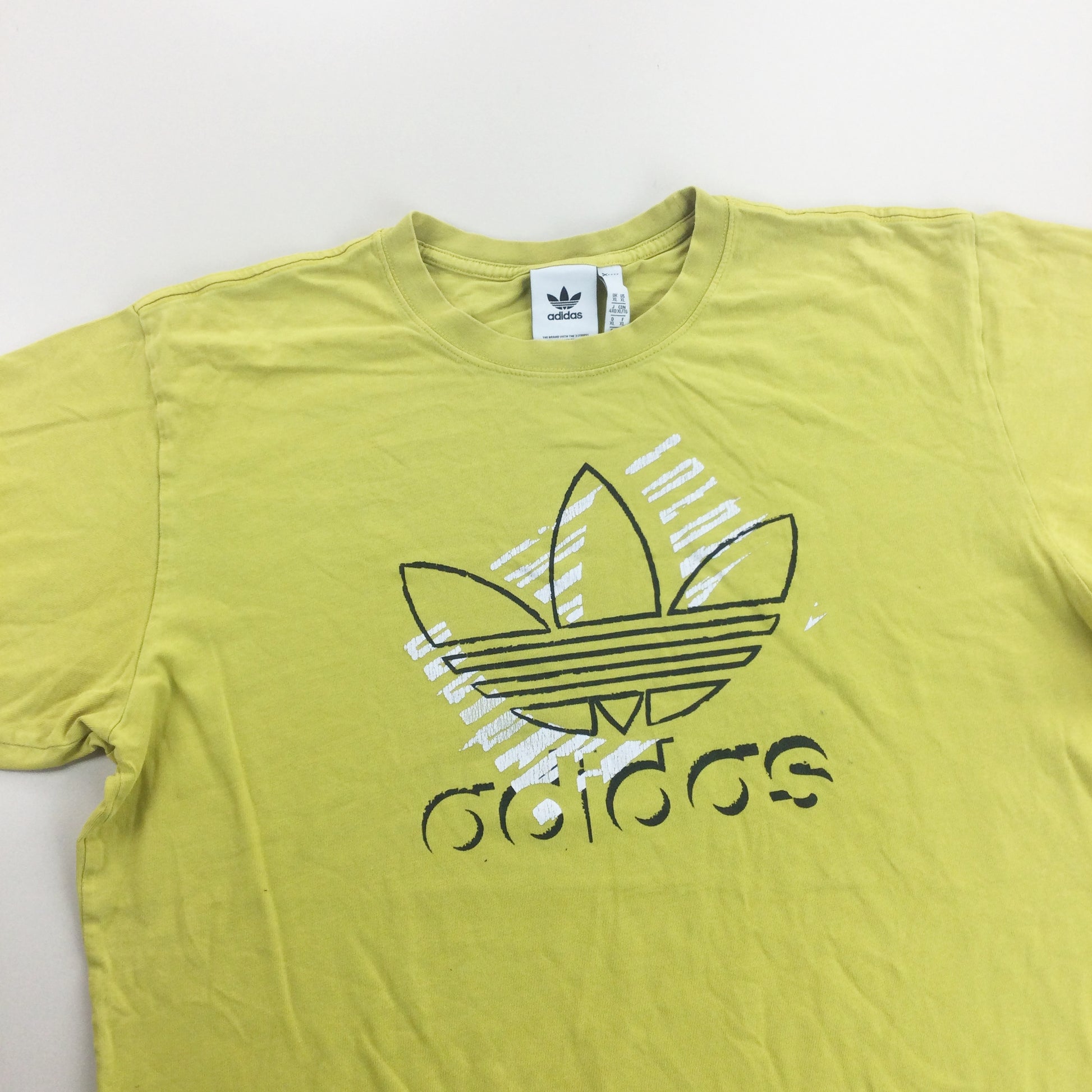 Adidas Graphic T-Shirt - XL-Adidas-olesstore-vintage-secondhand-shop-austria-österreich