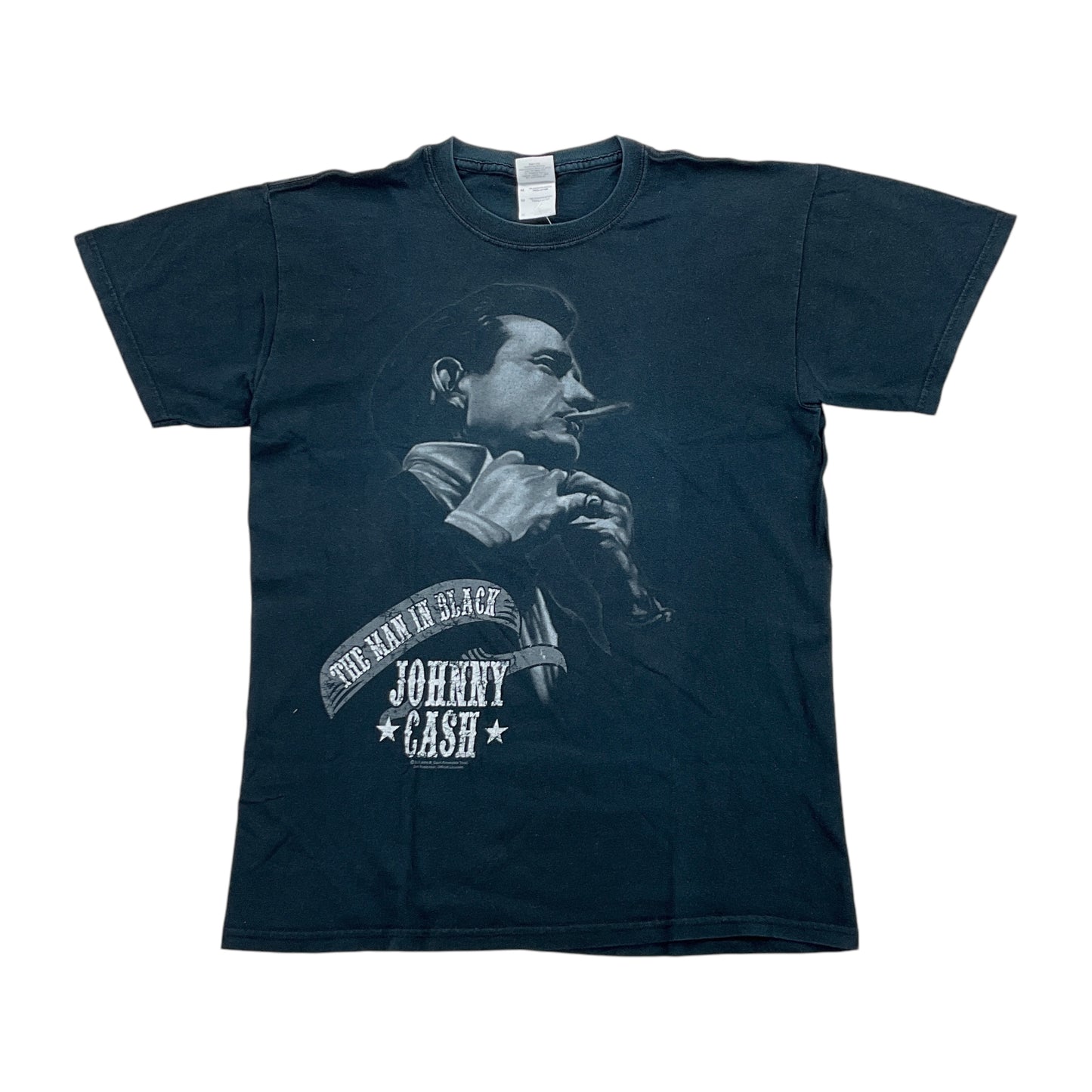 Johnny Cash 2009 T-Shirt - Medium-GILDAN-olesstore-vintage-secondhand-shop-austria-österreich