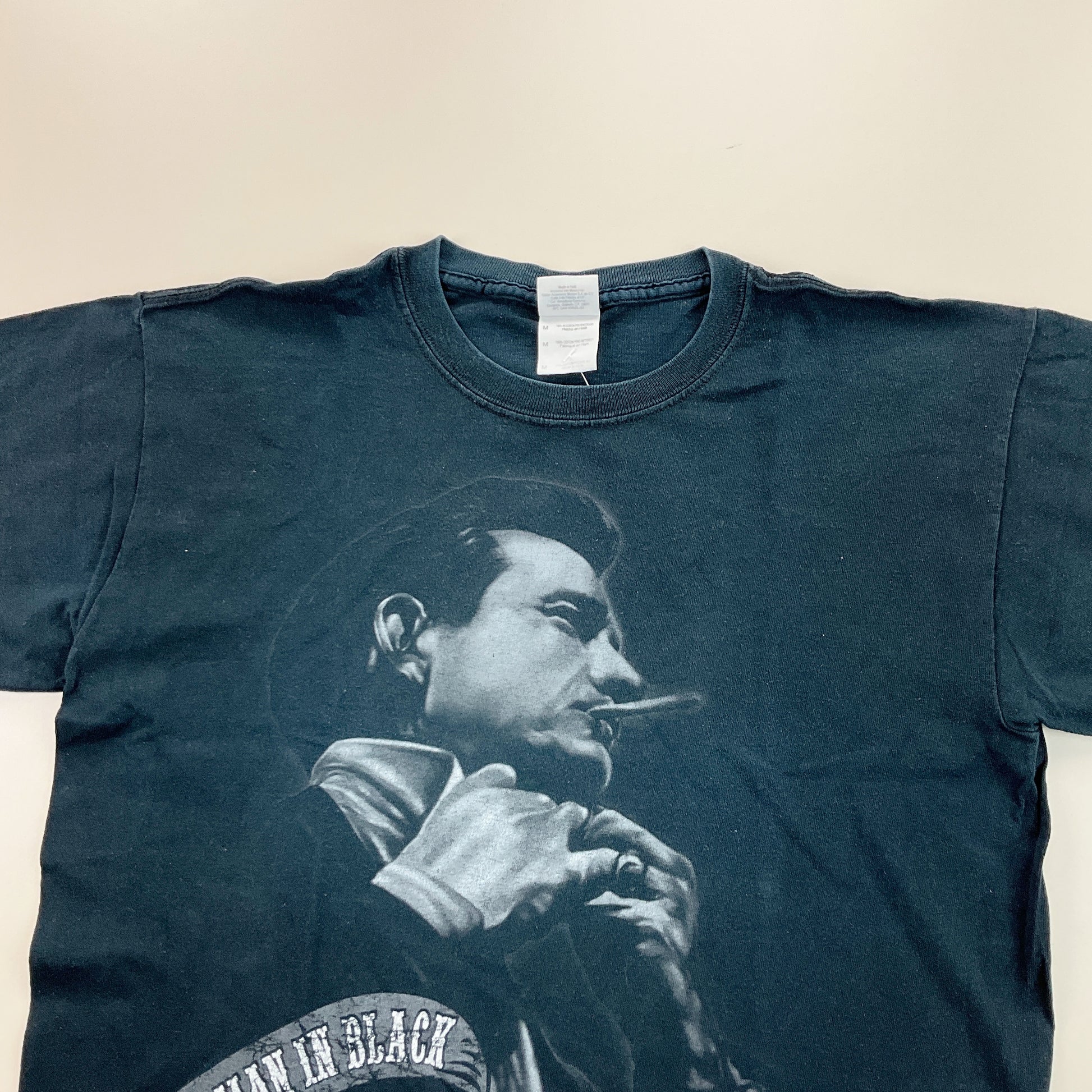 Johnny Cash 2009 T-Shirt - Medium-GILDAN-olesstore-vintage-secondhand-shop-austria-österreich