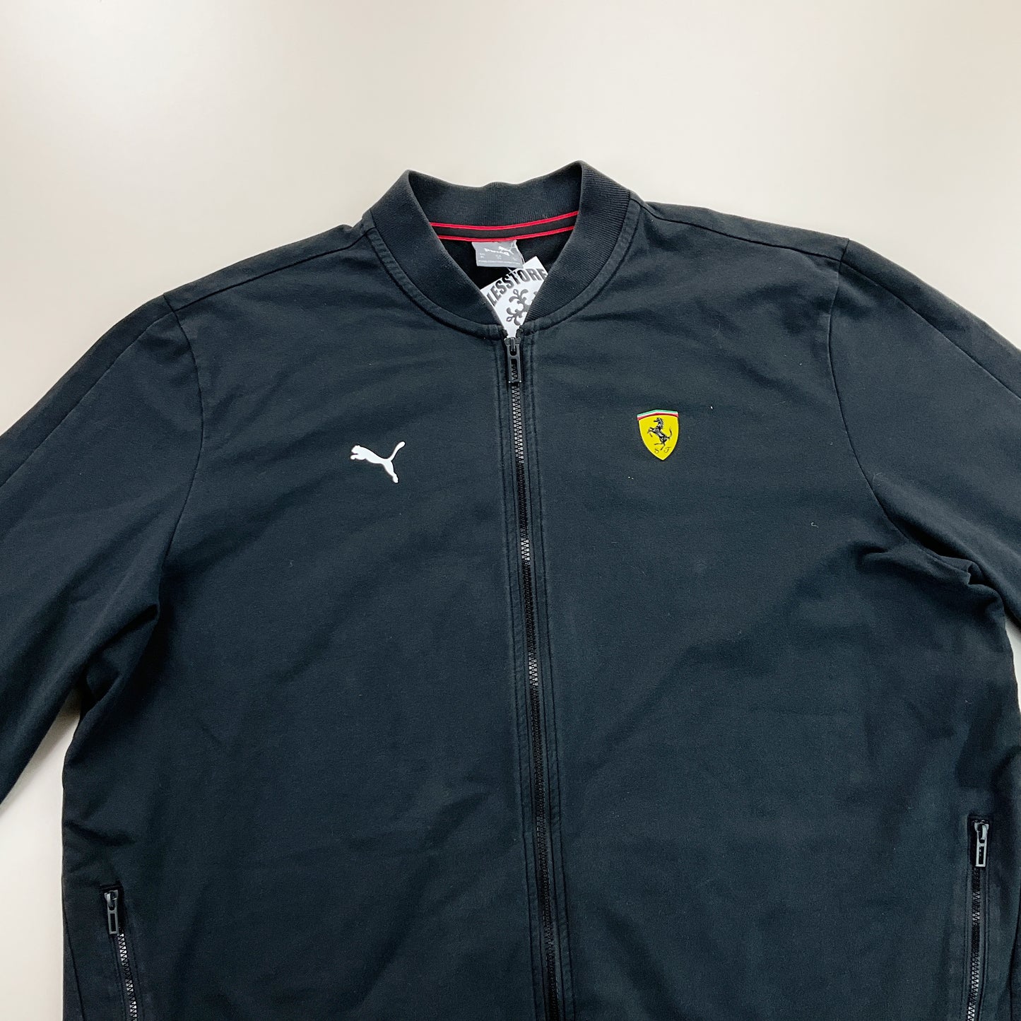 Puma x Ferrari Zip Sweatshirt - XL-PUMA-olesstore-vintage-secondhand-shop-austria-österreich