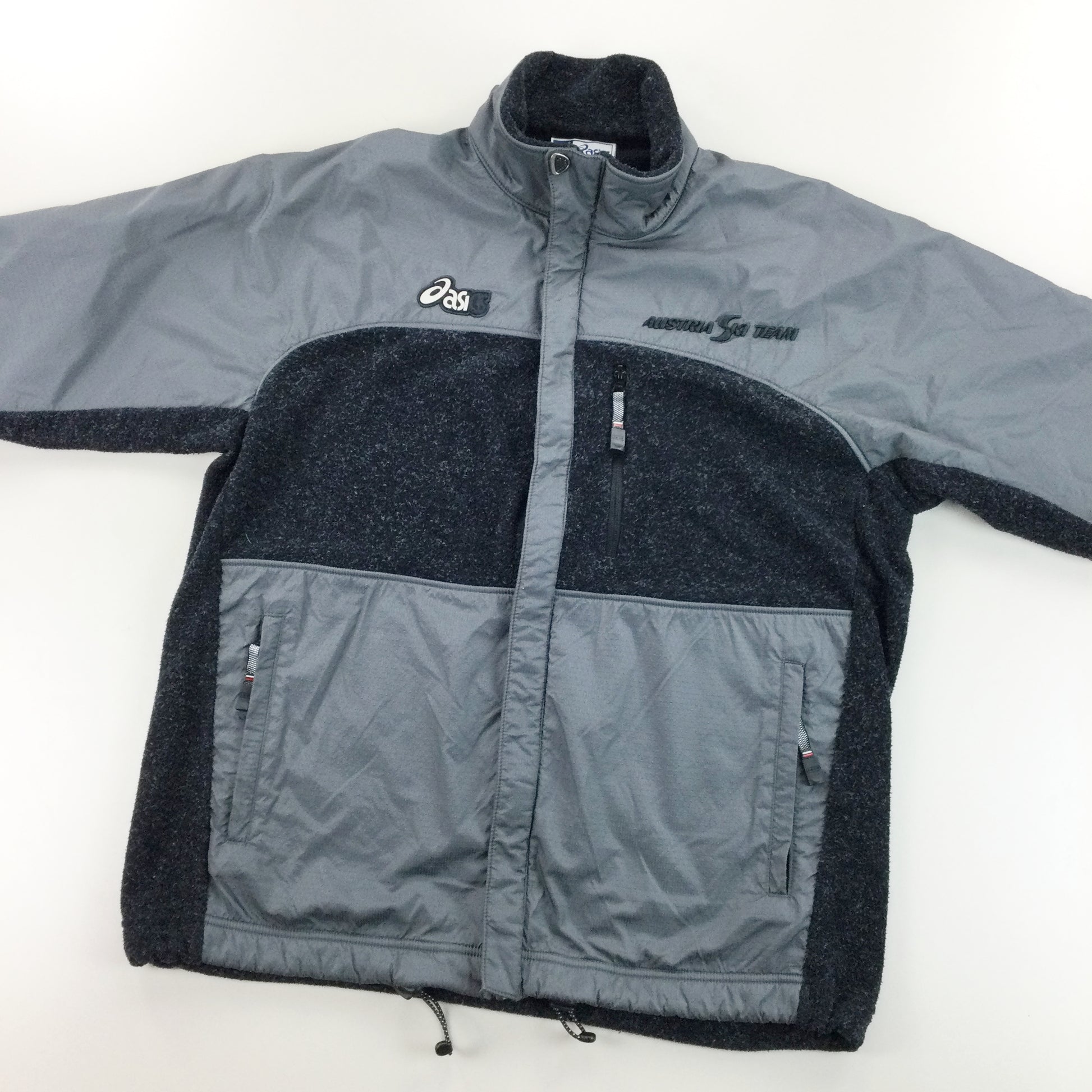 Asics Austria Ski Team Fleece Jacket - XL-ASICS-olesstore-vintage-secondhand-shop-austria-österreich