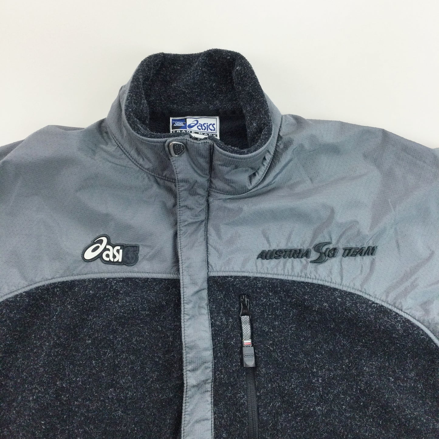 Asics Austria Ski Team Fleece Jacket - XL-ASICS-olesstore-vintage-secondhand-shop-austria-österreich