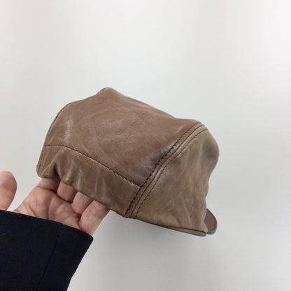 Avirex Leather Cap-AVIREX-olesstore-vintage-secondhand-shop-austria-österreich