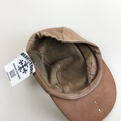 Avirex Leather Cap-AVIREX-olesstore-vintage-secondhand-shop-austria-österreich