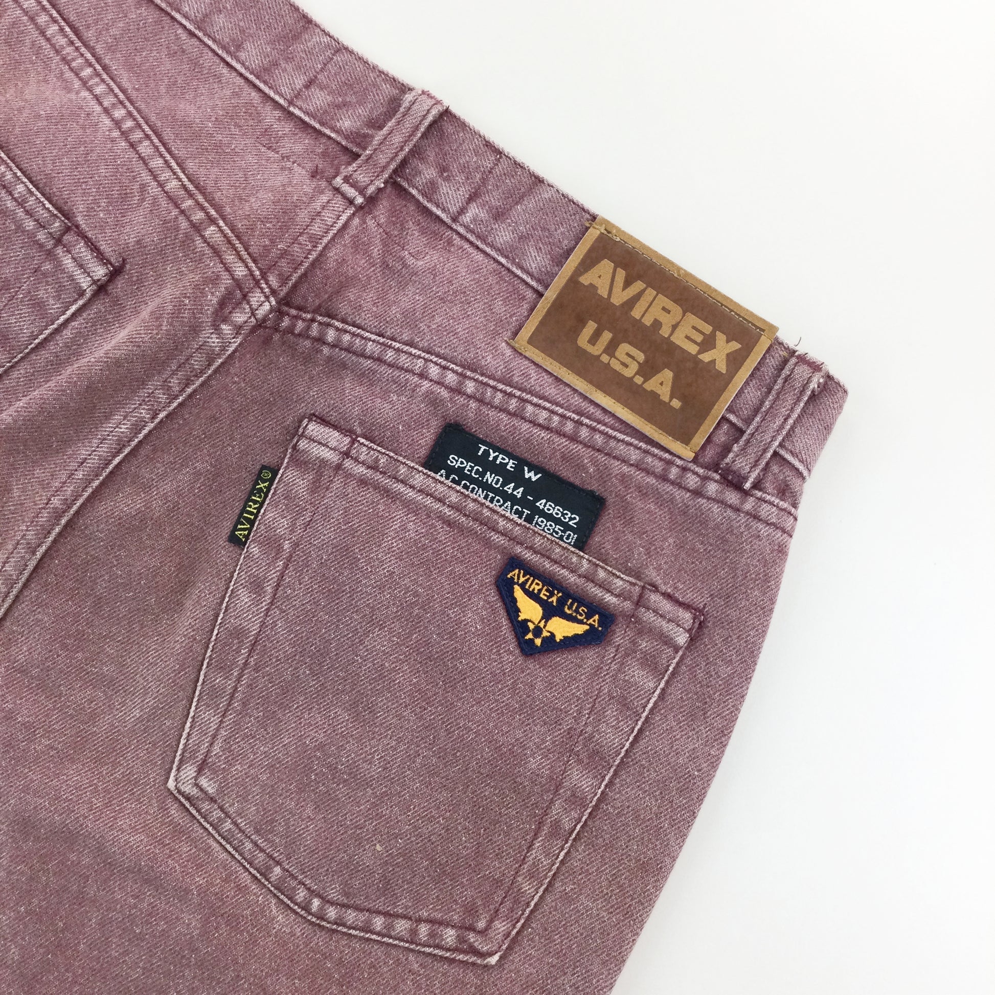 Avirex Denim Shorts - W31-AVIREX-olesstore-vintage-secondhand-shop-austria-österreich