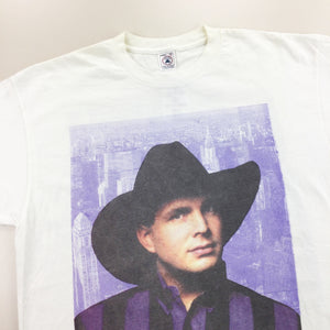 Garth Brooks Live NYC 1997 T-Shirt - XL-DELTA-olesstore-vintage-secondhand-shop-austria-österreich