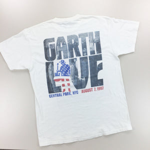 Garth Brooks Live NYC 1997 T-Shirt - XL-DELTA-olesstore-vintage-secondhand-shop-austria-österreich