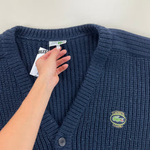 Load image into Gallery viewer, Lacoste Club Heavy Cardigan - XL-LACOSTE-olesstore-vintage-secondhand-shop-austria-österreich