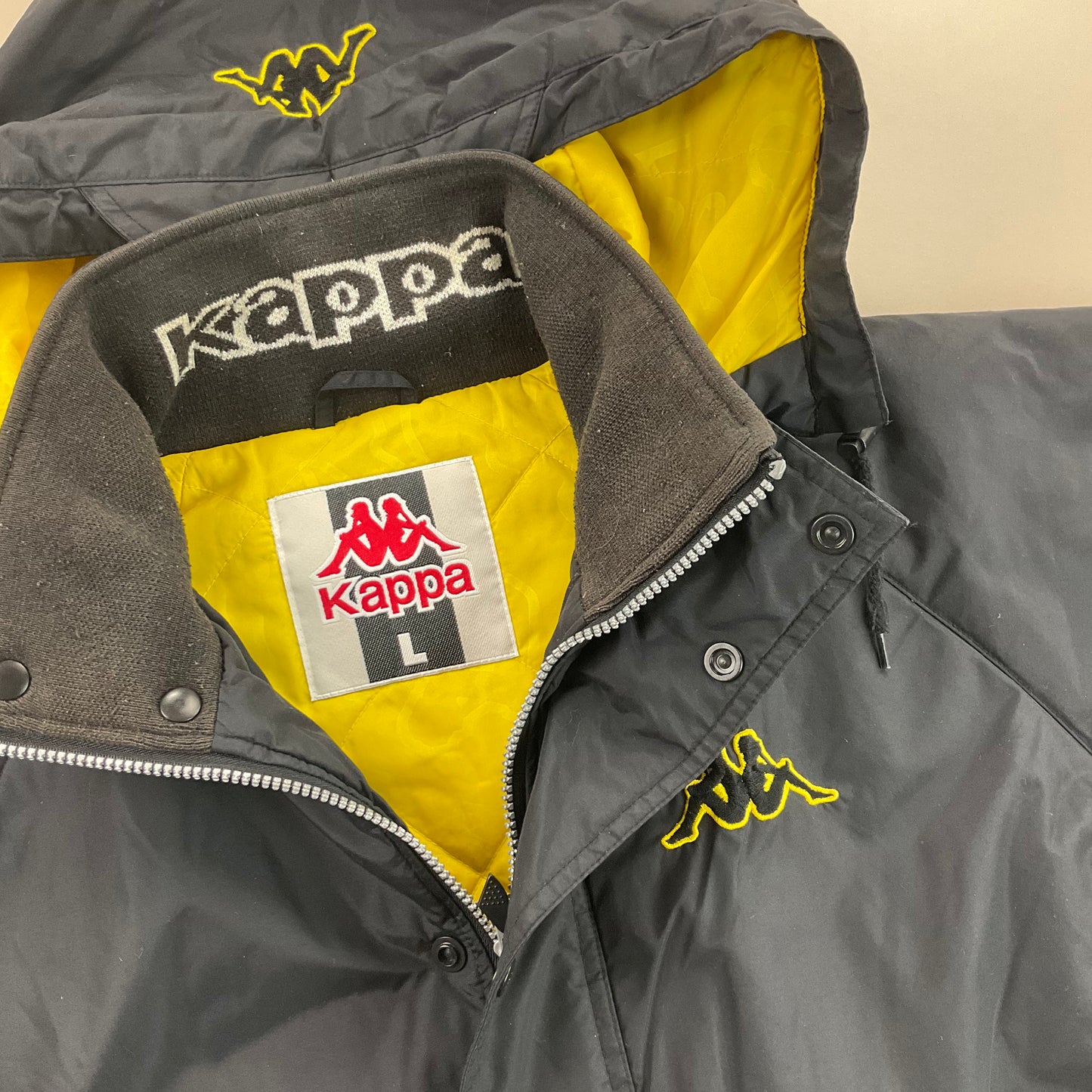 Kappa Heavy Jacket - Large-KAPPA-olesstore-vintage-secondhand-shop-austria-österreich