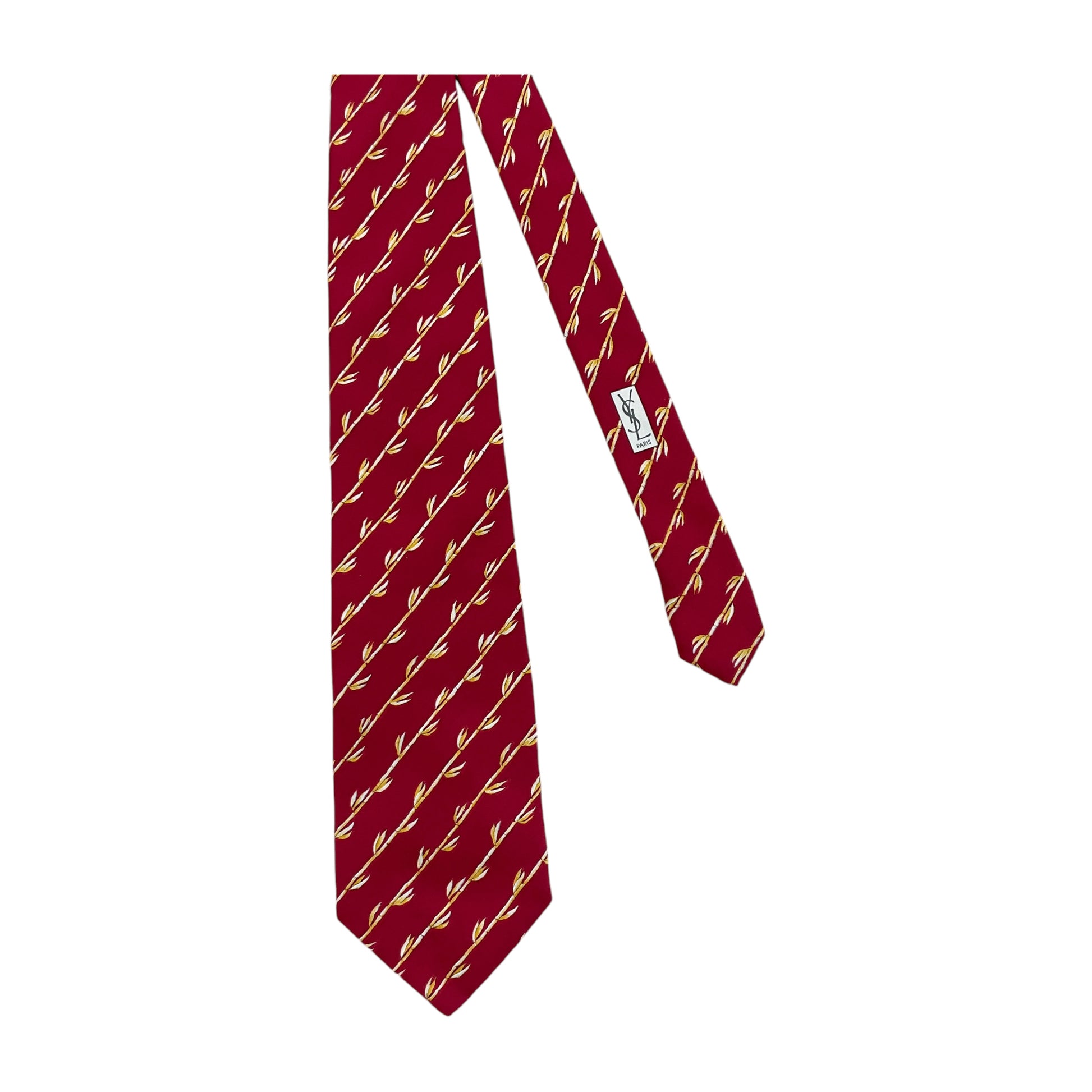 Yves Saint Laurent Tie-YSL-olesstore-vintage-secondhand-shop-austria-österreich