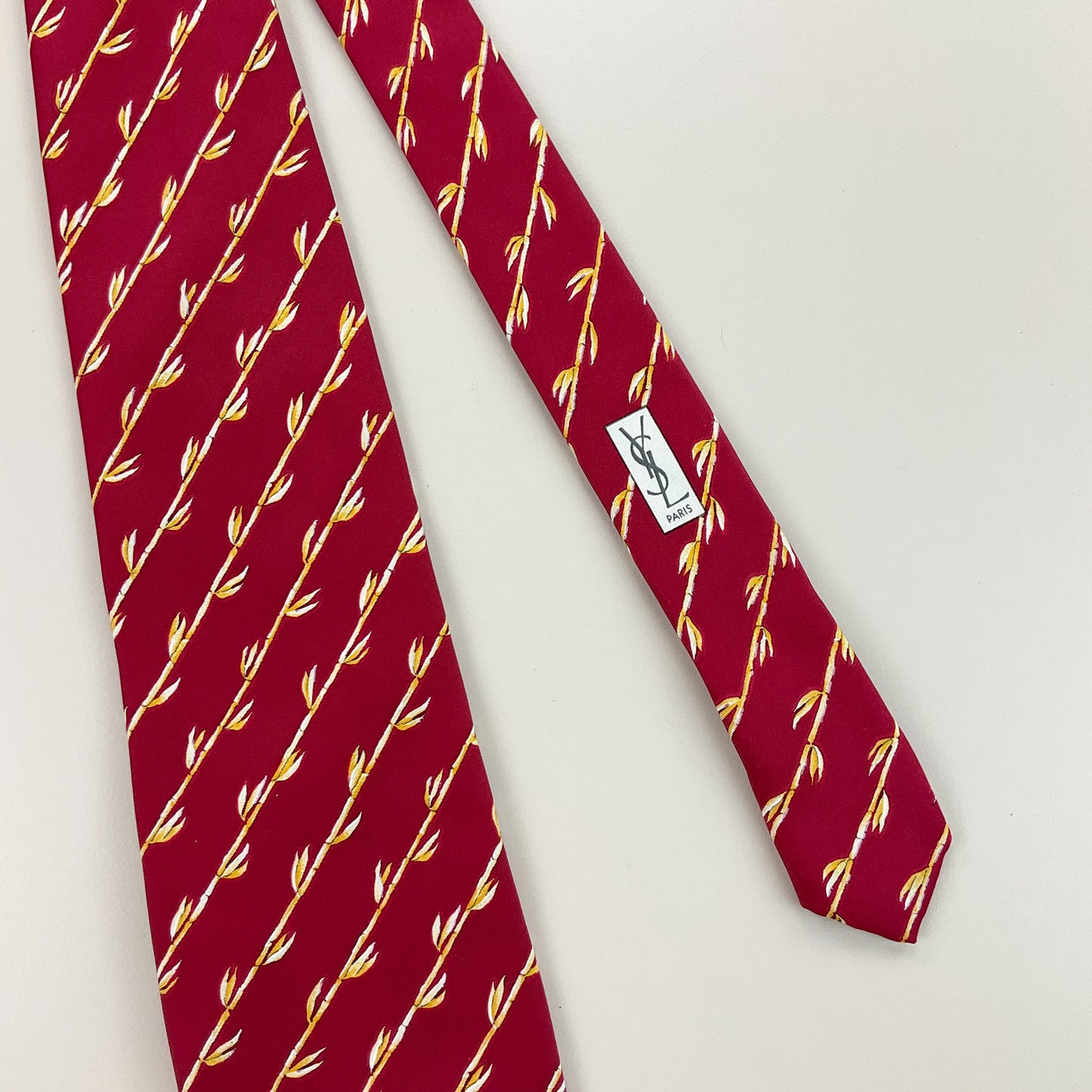 Yves Saint Laurent Tie-YSL-olesstore-vintage-secondhand-shop-austria-österreich