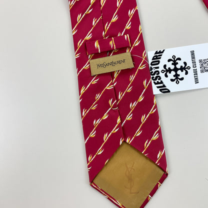 Yves Saint Laurent Tie-YSL-olesstore-vintage-secondhand-shop-austria-österreich