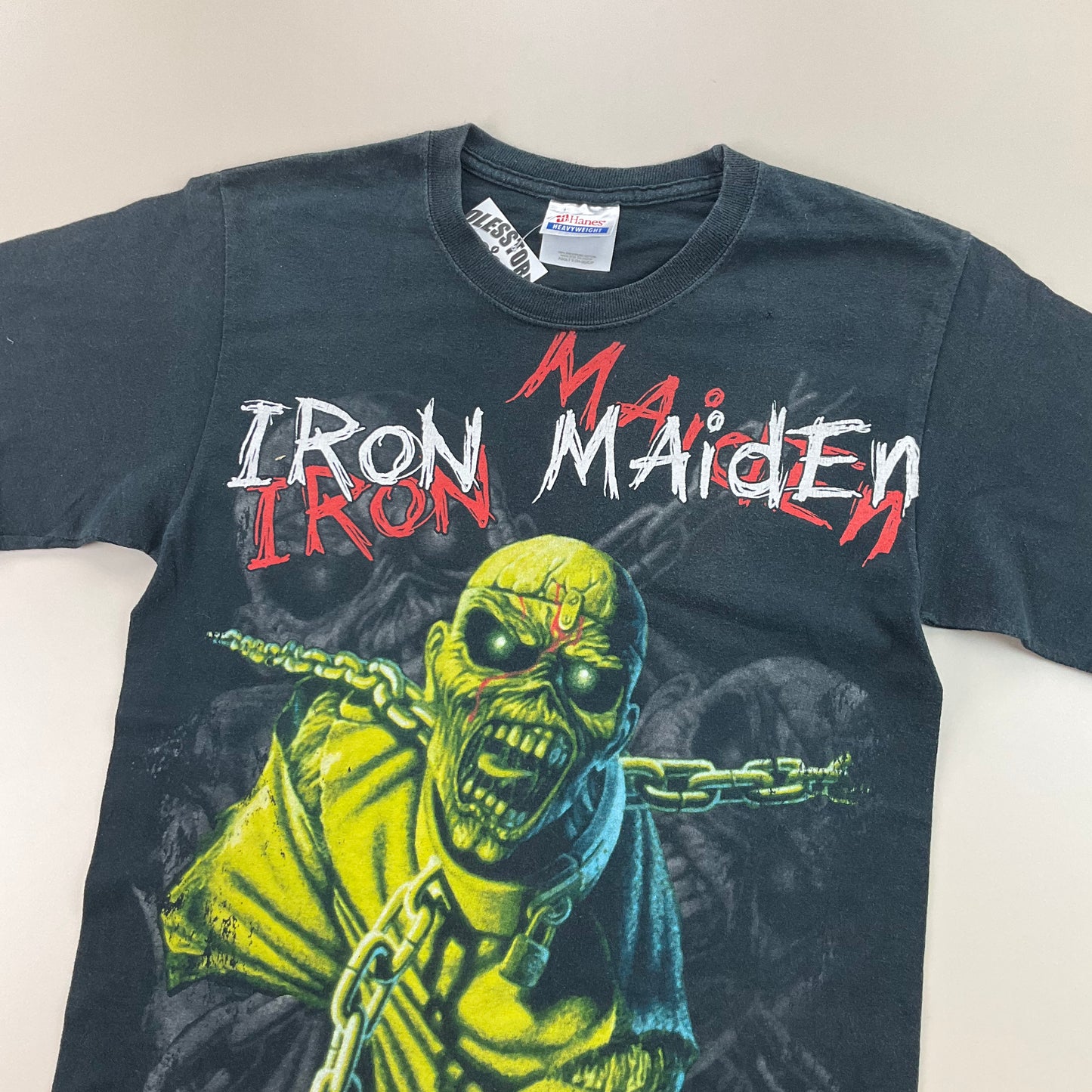 Iron Maiden T-Shirt - Small-GILDAN-olesstore-vintage-secondhand-shop-austria-österreich