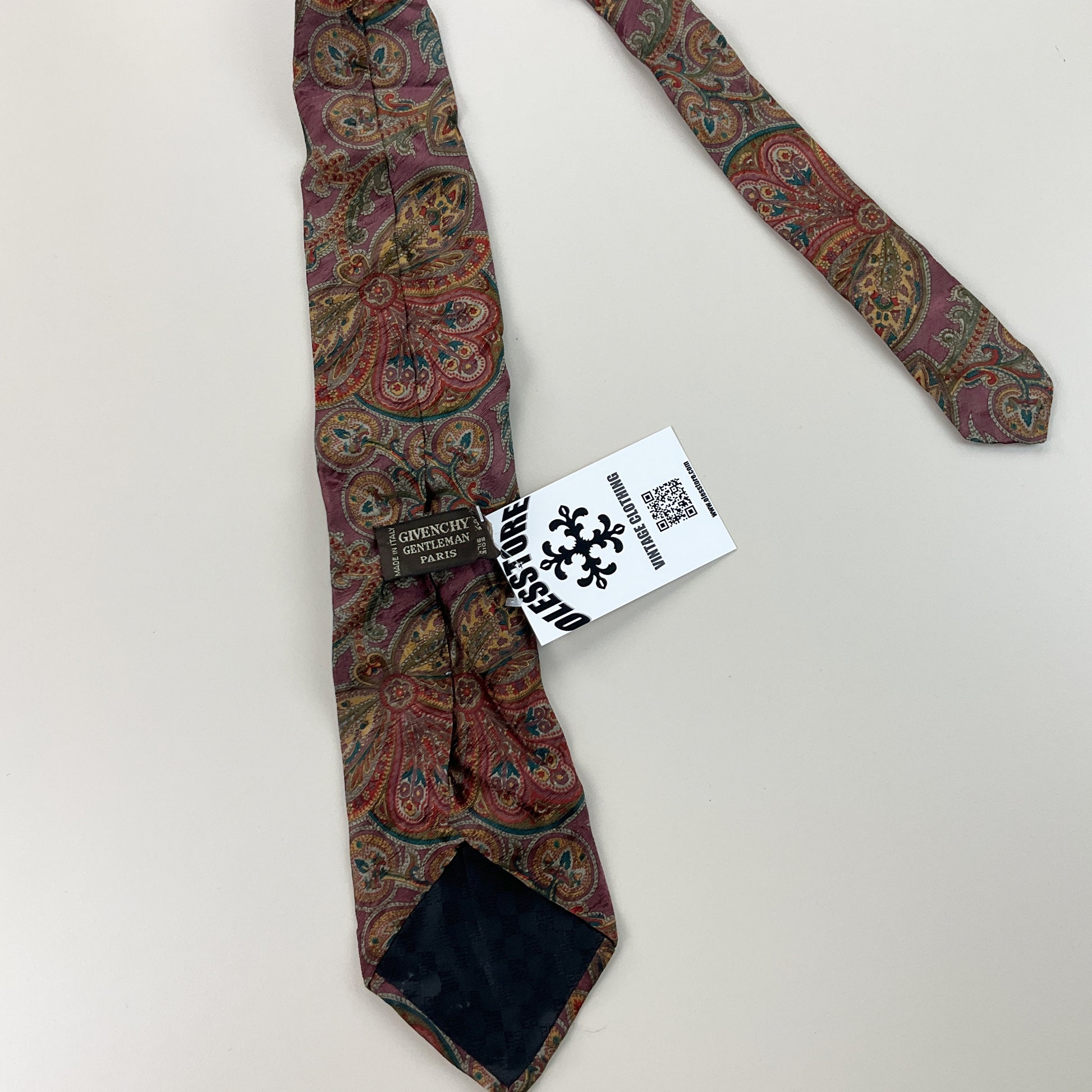 Givenchy Tie-GIVENCHY-olesstore-vintage-secondhand-shop-austria-österreich