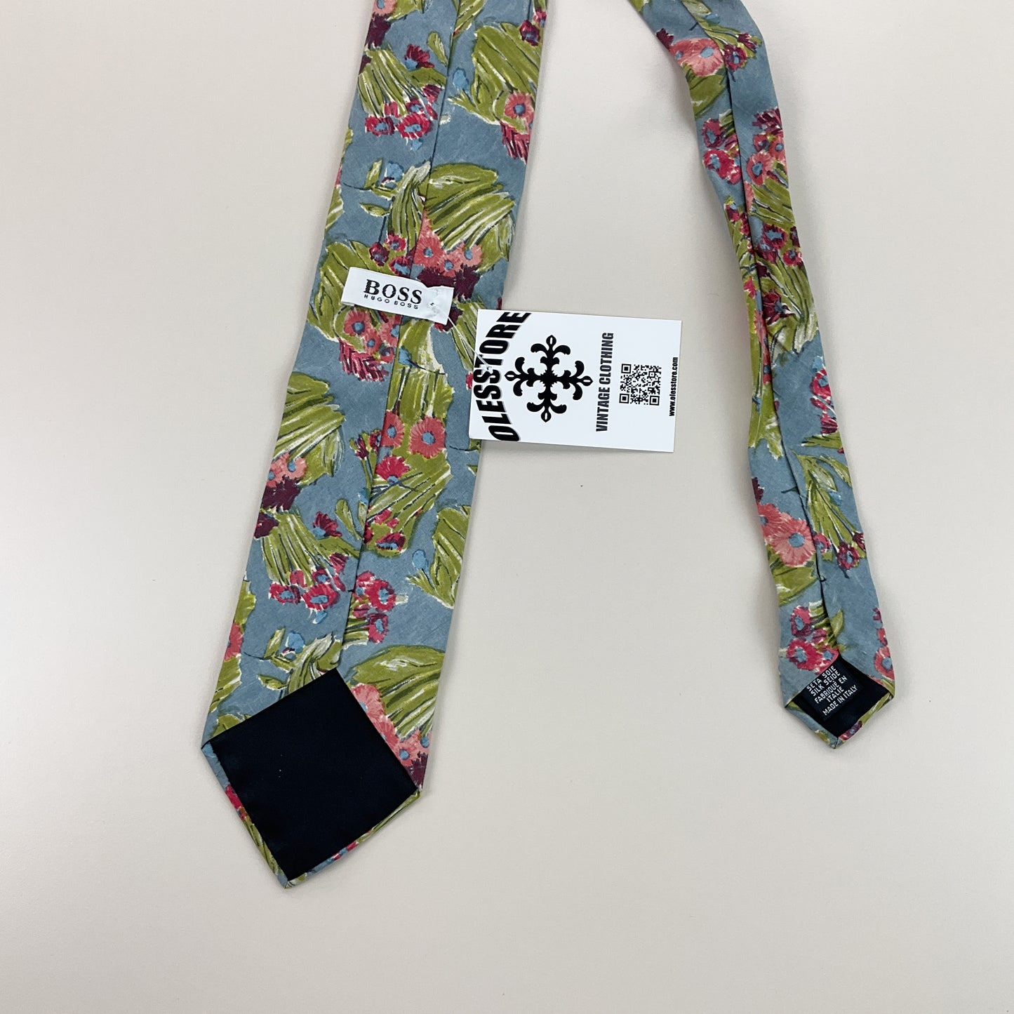 Hugo Boss Tie-HUGO BOSS-olesstore-vintage-secondhand-shop-austria-österreich