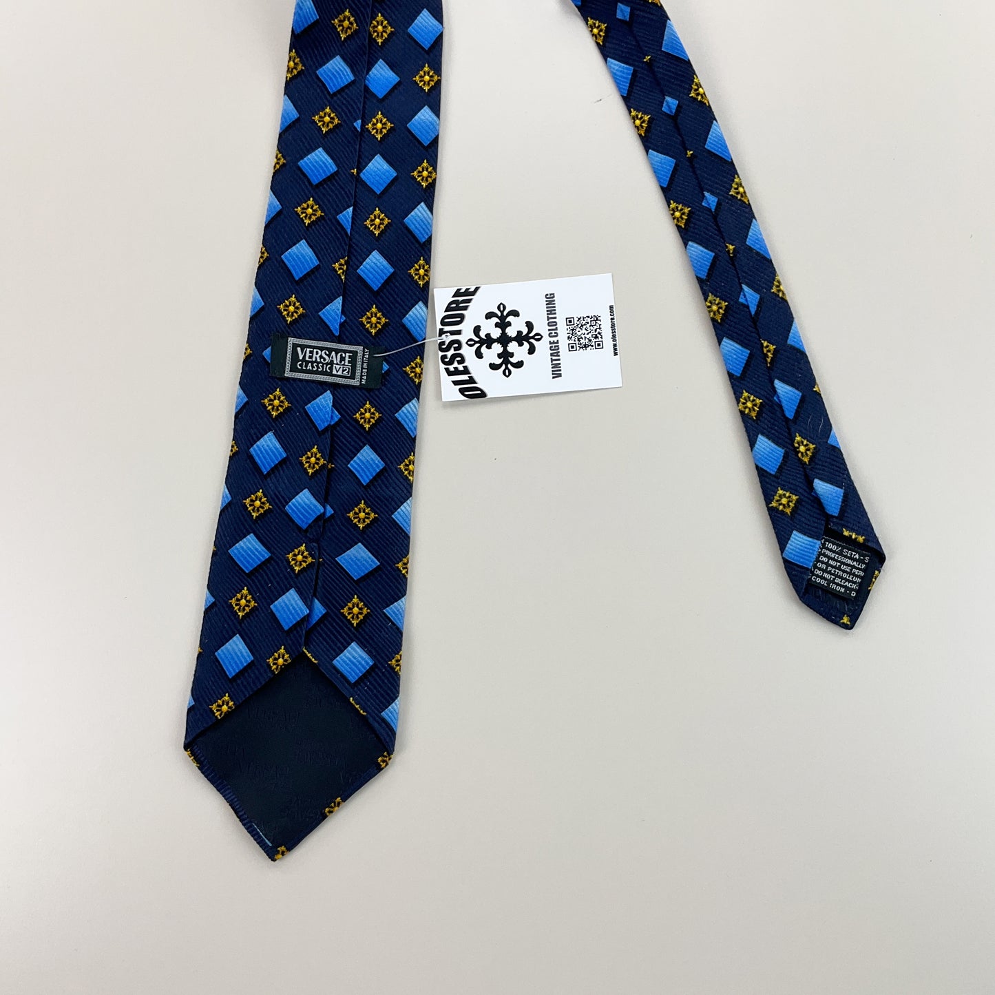 Versace Classic V2 Tie-VERSACE-olesstore-vintage-secondhand-shop-austria-österreich