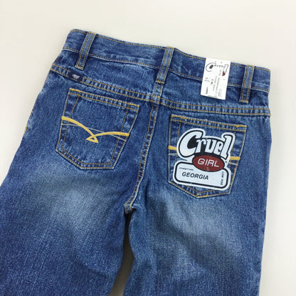 Cruel Girl 'Georgina' Low Rise Jeans - 12S-Cruel Girl-olesstore-vintage-secondhand-shop-austria-österreich