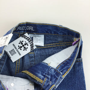 Cruel Girl 'Georgina' Low Rise Jeans - 14S-Cruel Girl-olesstore-vintage-secondhand-shop-austria-österreich