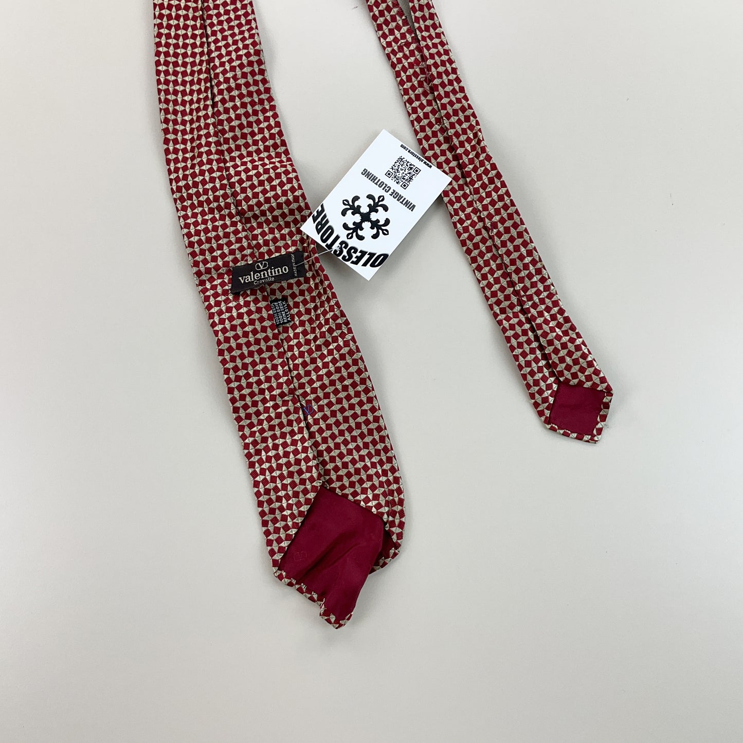 Valentino Tie-VALENTINO-olesstore-vintage-secondhand-shop-austria-österreich