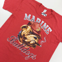 Load image into Gallery viewer, Marine Bulldogs 1989 T-Shirt - XL-Tee Swing-olesstore-vintage-secondhand-shop-austria-österreich