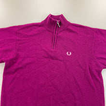 Load image into Gallery viewer, Fred Perry 1/4 Zip Sweatshirt - Large-Fred Perry-olesstore-vintage-secondhand-shop-austria-österreich