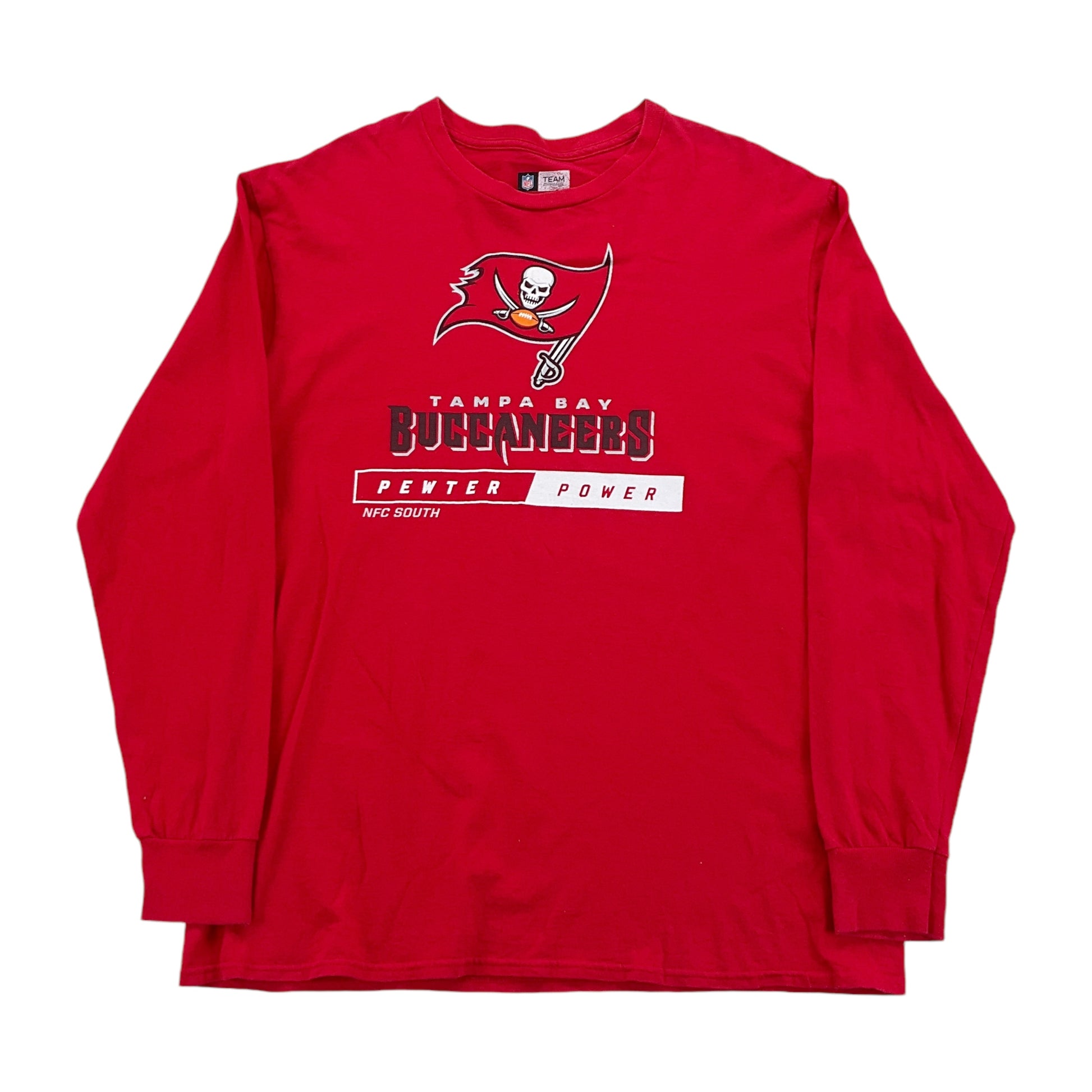 NFL x Tempa Bay Buccaneers Longsleeve T-Shirt - Large-NFL-olesstore-vintage-secondhand-shop-austria-österreich