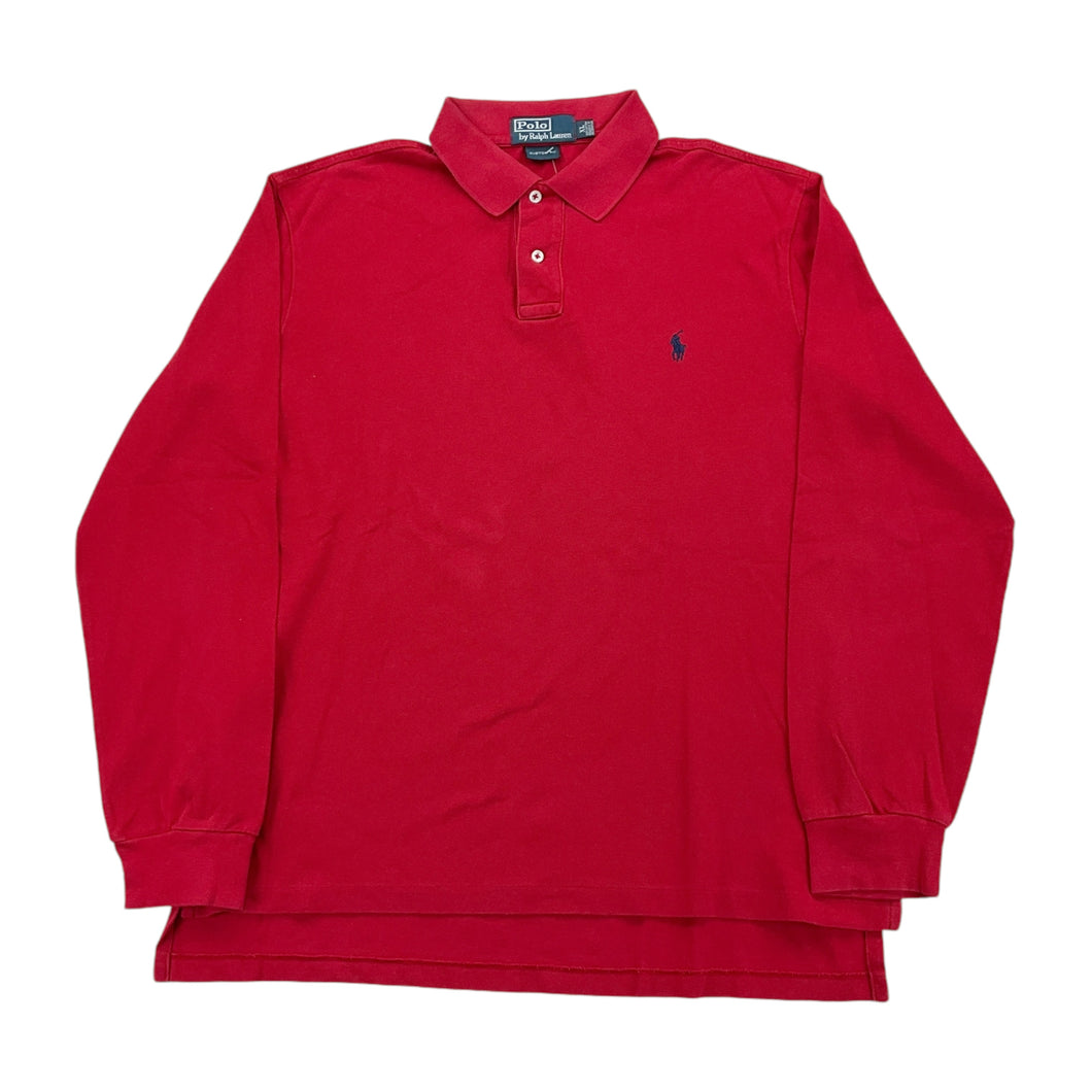 Ralph Lauren Longsleeve Polo Shirt - XL-RALPH LAUREN-olesstore-vintage-secondhand-shop-austria-österreich