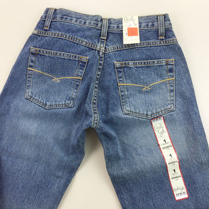 Cruel Girl 'Georgina' Slim Deadstock Jeans - W26 L32-CRUEL GIRL-olesstore-vintage-secondhand-shop-austria-österreich