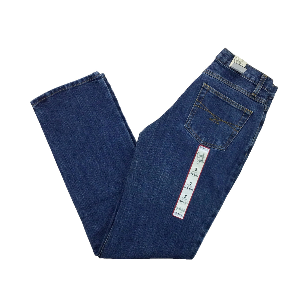 Cruel Girl Low Rise Slim Deadstock Jeans - W28 L32-CRUEL GIRL-olesstore-vintage-secondhand-shop-austria-österreich