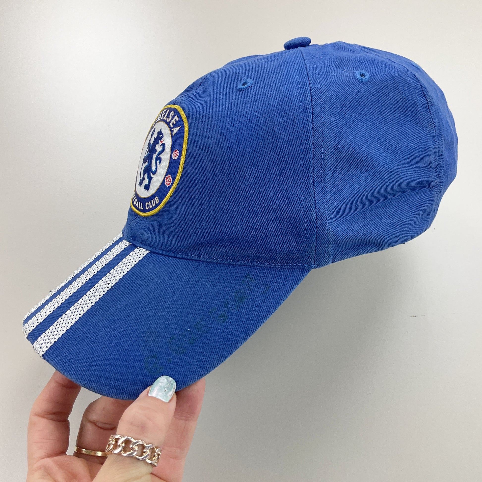 Adidas x Chelsea Cap-ADIDAS-olesstore-vintage-secondhand-shop-austria-österreich