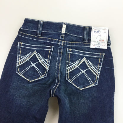 Ariat Real Deadstock 10014022 Denim Jeans - 27L-ARIAT REAL-olesstore-vintage-secondhand-shop-austria-österreich