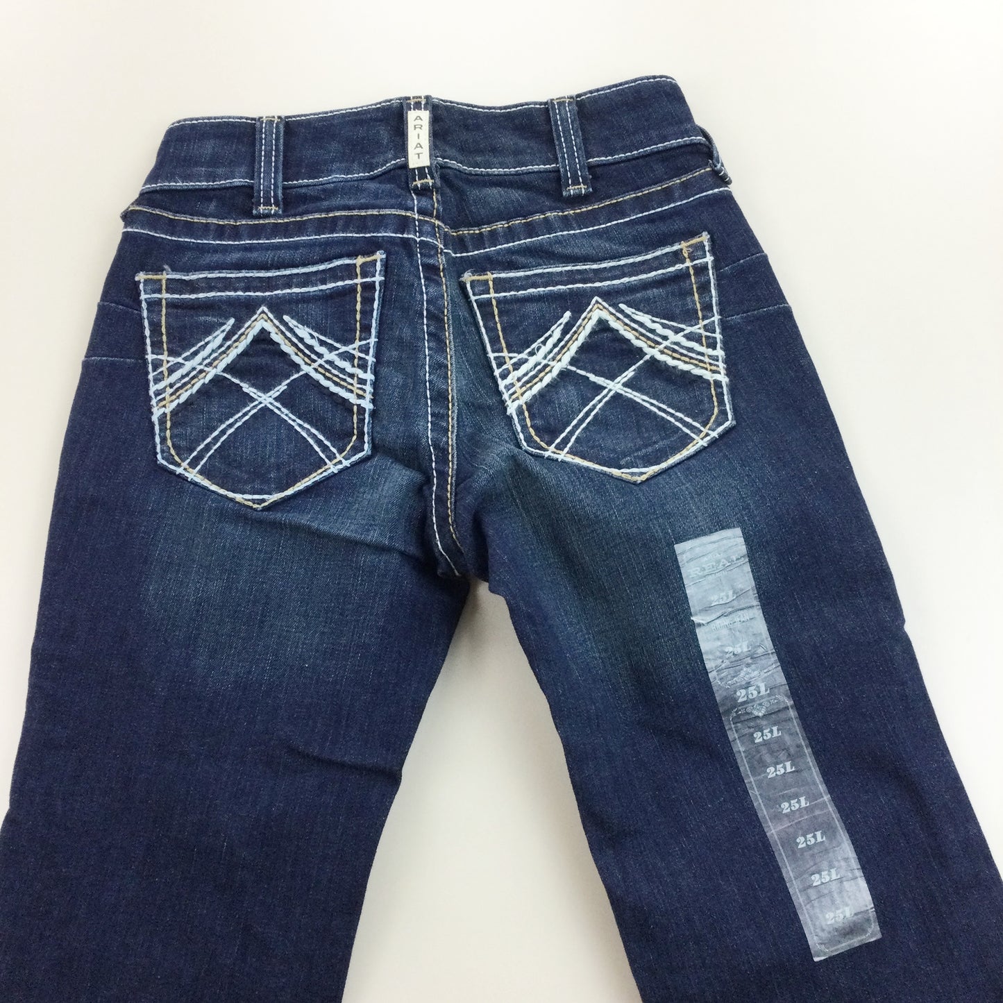 Ariat Real Deadstock 10014022 Denim Jeans - 25L-ARIAT REAL-olesstore-vintage-secondhand-shop-austria-österreich