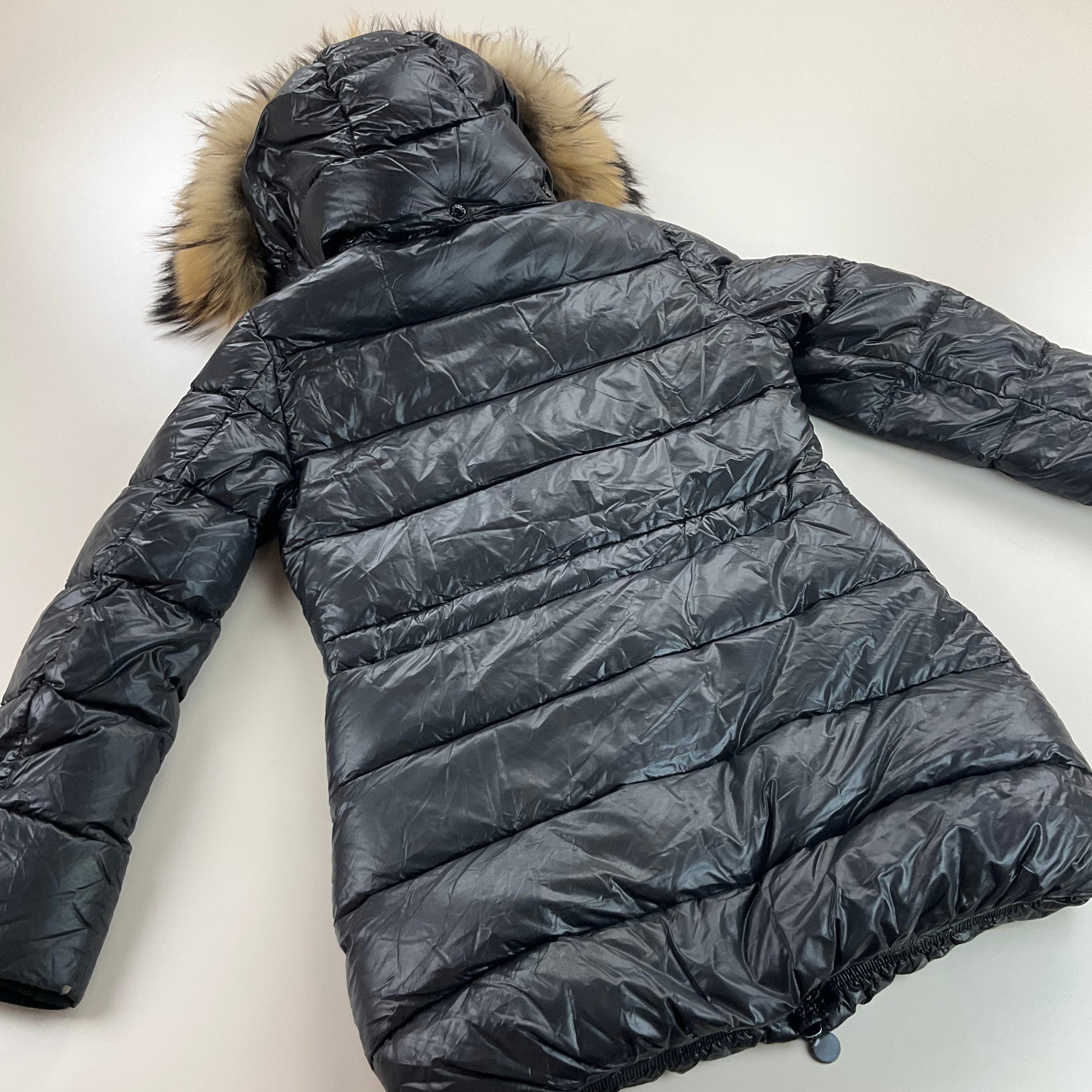 Moncler Shiny Coat - Women/S-MONCLER-olesstore-vintage-secondhand-shop-austria-österreich