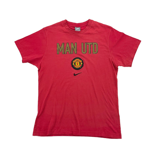 Nike x Manchester United T-Shirt - Medium-NIKE-olesstore-vintage-secondhand-shop-austria-österreich