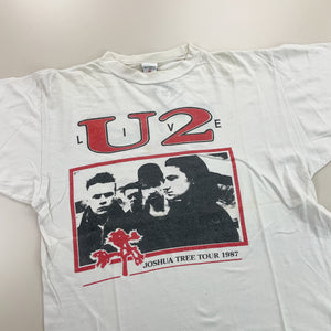 U2 1987 Tour T-Shirt - Medium-U2-olesstore-vintage-secondhand-shop-austria-österreich