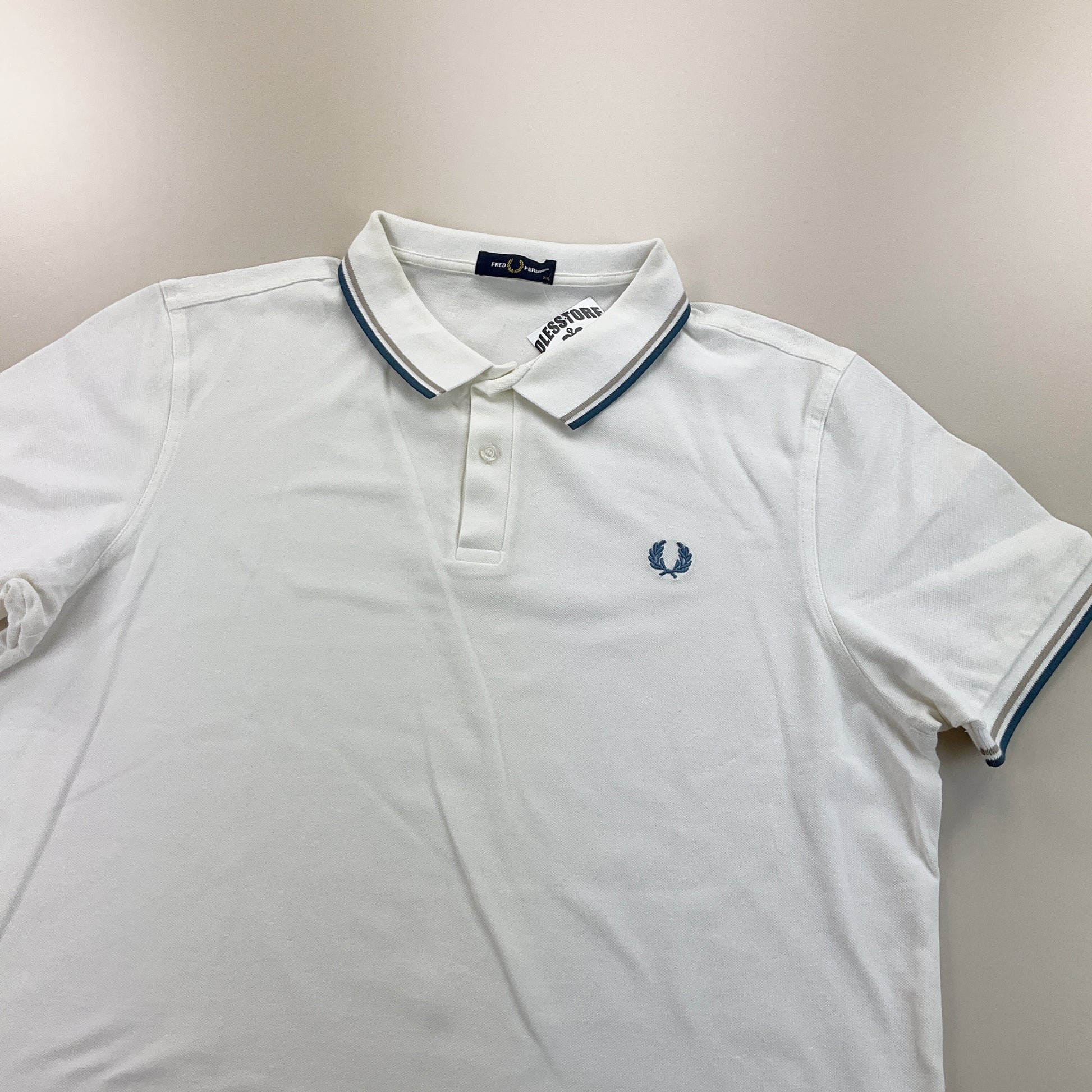 Fred Perry Polo Shirt - XXL-FRED PERRY-olesstore-vintage-secondhand-shop-austria-österreich