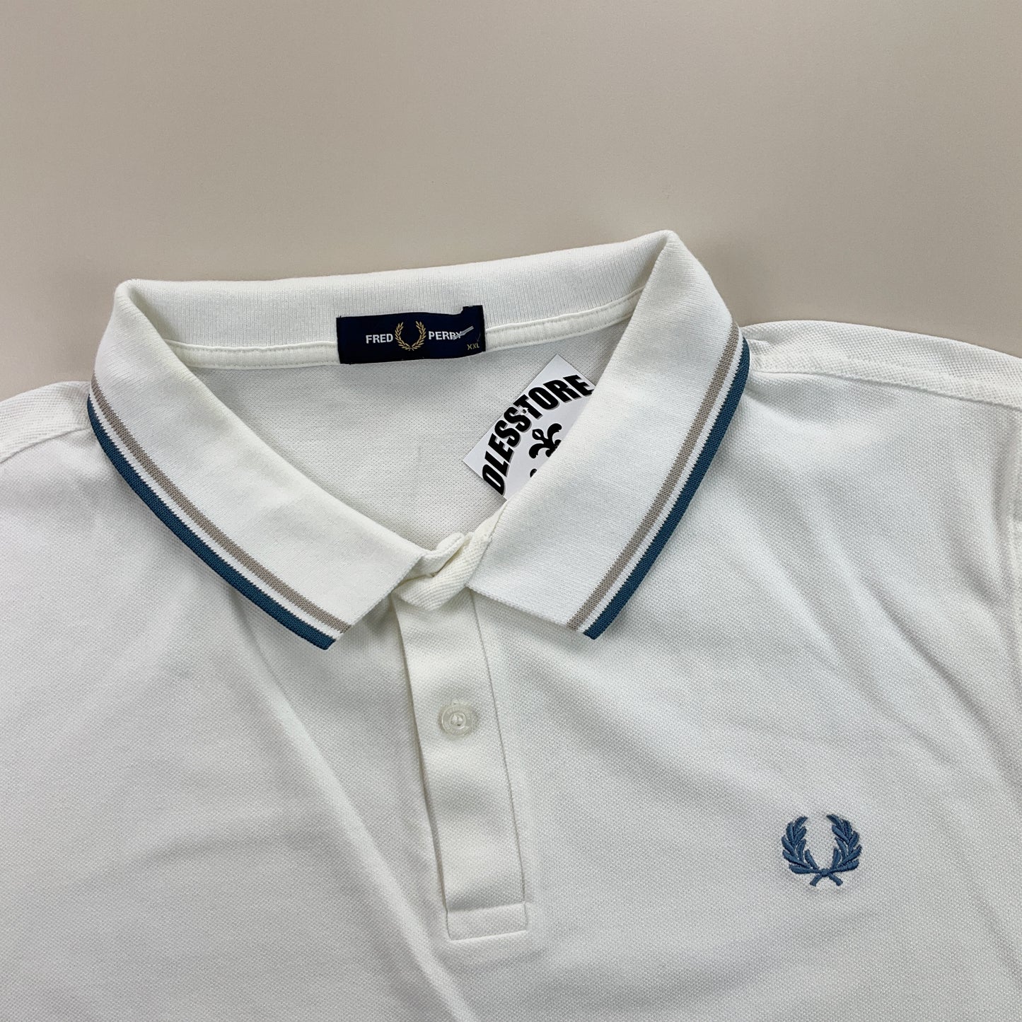 Fred Perry Polo Shirt - XXL-FRED PERRY-olesstore-vintage-secondhand-shop-austria-österreich