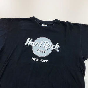 Hard Rock Cafe New York T-Shirt - XL-HARD ROCK CAFE-olesstore-vintage-secondhand-shop-austria-österreich