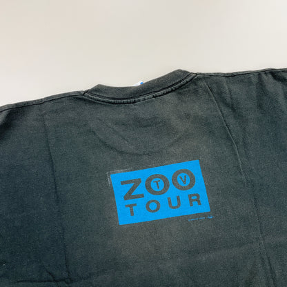 U2 1992 Zoo TV Tour T-Shirt - XL-FRUIT OF THE LOOM-olesstore-vintage-secondhand-shop-austria-österreich