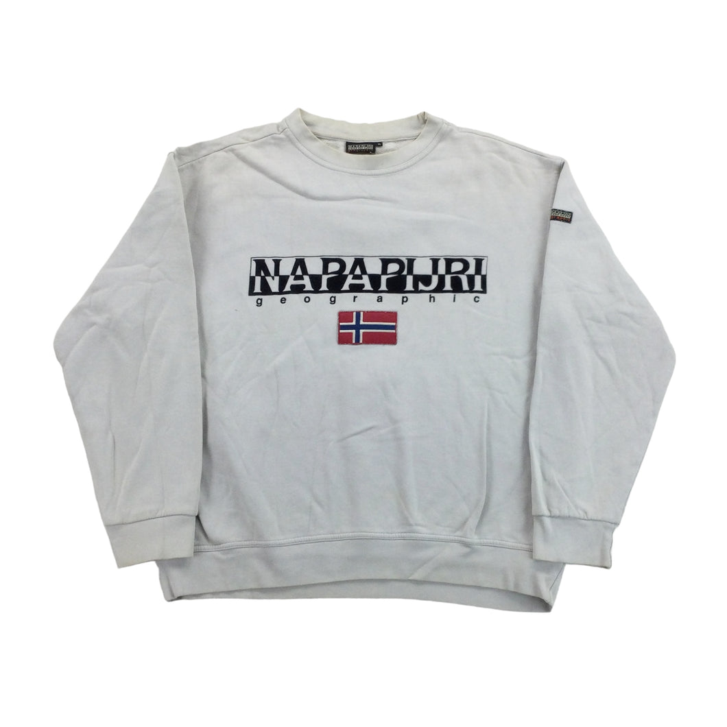 Napapijri Sweatshirt - XL-NAPAPIJRI-olesstore-vintage-secondhand-shop-austria-österreich