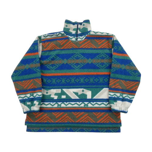 Crazy Fleece Jumper - Large-THE FLAGSHIP-olesstore-vintage-secondhand-shop-austria-österreich