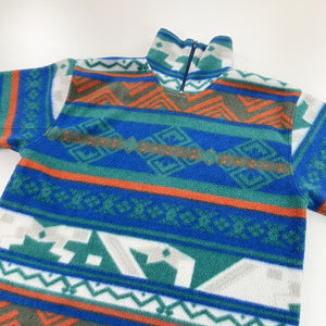 Crazy Fleece Jumper - Large-THE FLAGSHIP-olesstore-vintage-secondhand-shop-austria-österreich