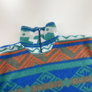 Crazy Fleece Jumper - Large-THE FLAGSHIP-olesstore-vintage-secondhand-shop-austria-österreich