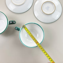 Load image into Gallery viewer, Gmundner Keramik Teetasse + Untersetzer Set Ø11,2 cm-Gmundner Keramik-olesstore-vintage-secondhand-shop-austria-österreich