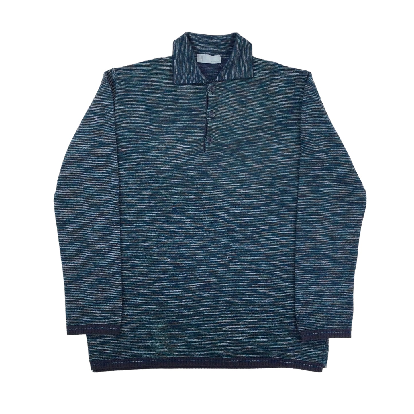 Missoni Polo Sweatshirt - XL-MISSONI-olesstore-vintage-secondhand-shop-austria-österreich