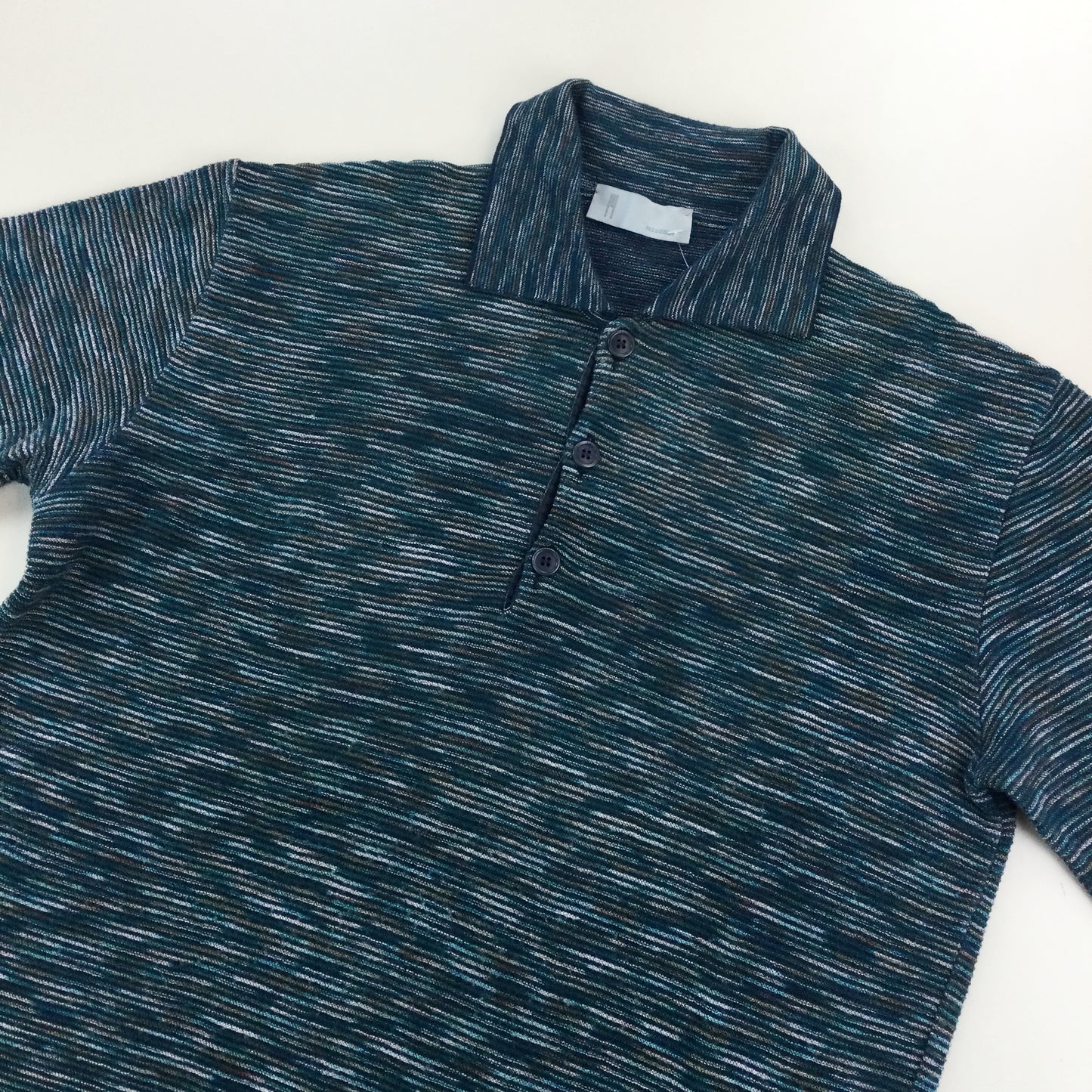 Missoni Polo Sweatshirt - XL-MISSONI-olesstore-vintage-secondhand-shop-austria-österreich