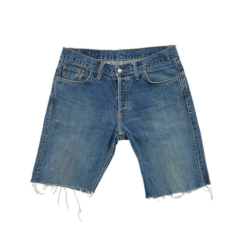 Levis Denim Shorts - W34-LEVI'S-olesstore-vintage-secondhand-shop-austria-österreich