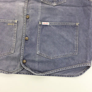 Diesel Denim Vest - Small-DIESEL-olesstore-vintage-secondhand-shop-austria-österreich